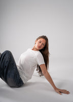 White Round Vesta Shirt