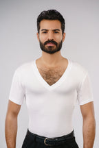 Deep V Neck Hydro Shield