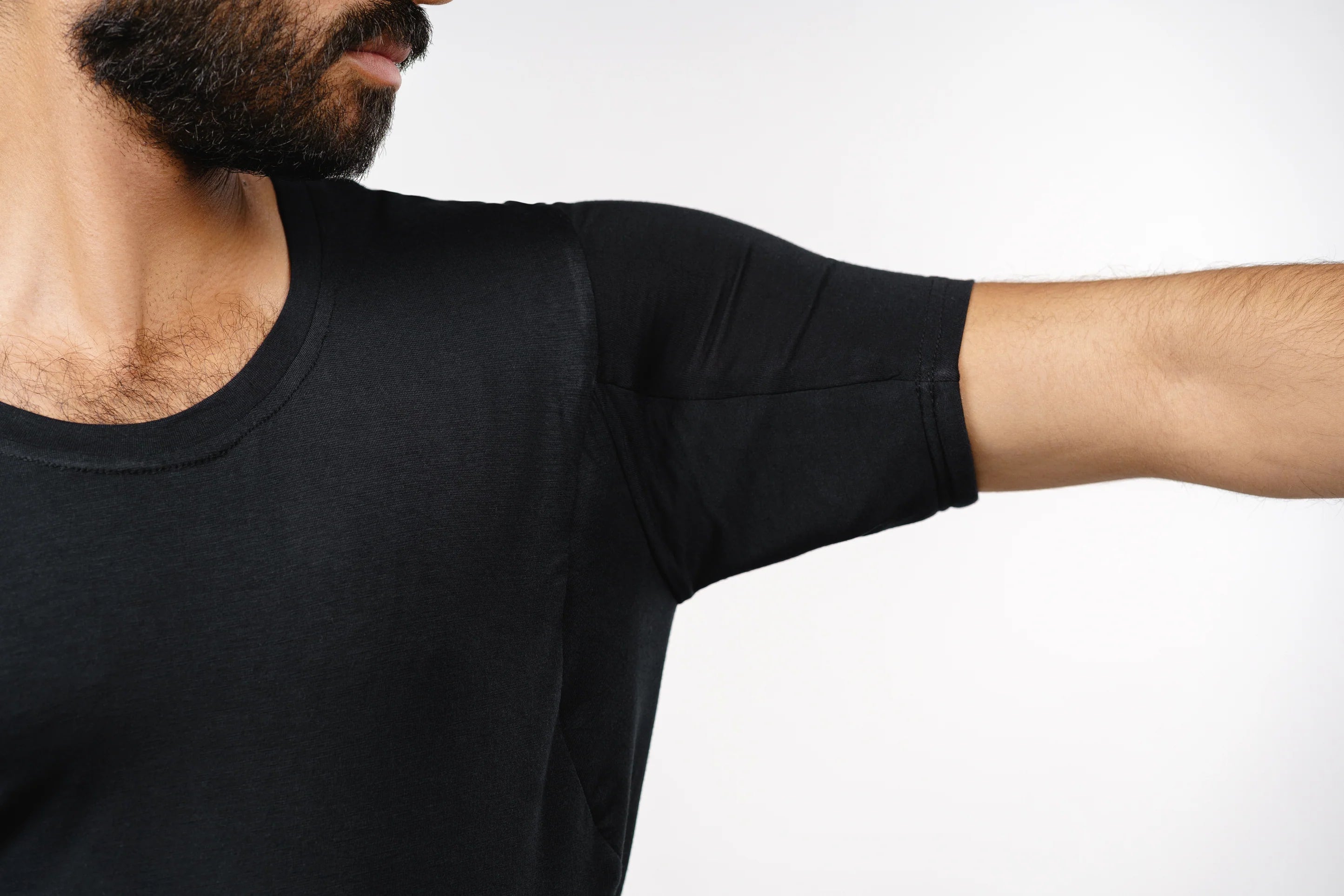 Black Round Neck Hydro Shield