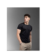 Black Round Vesta Shirt